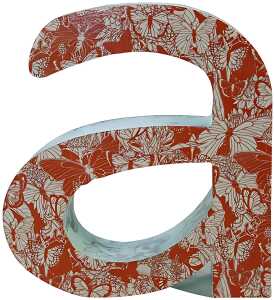 Clairefontaine Kleinbuchstabe a Fantasie 5x22x23