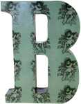 Clairefontaine Grossbuchstabe B Fantasie 5x22x30