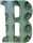 Clairefontaine Grossbuchstabe B Fantasie 5x22x30