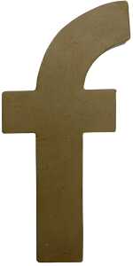 Clairefontaine Kleinbuchstabe f Fantasie 5x22x30