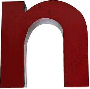 Clairefontaine Kleinbuchstabe n Fantasie 5x22x22