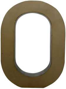 Clairefontaine Grossbuchstabe O Fantasie 5x22x30