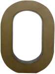 Clairefontaine Grossbuchstabe O Fantasie 5x22x30