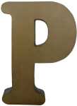 Clairefontaine Grossbuchstabe P Fantasie 5x22x30