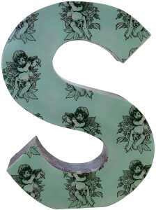 Clairefontaine Grossbuchstabe S Fantasie 5x22x30