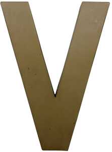 Clairefontaine Grossbuchstabe V Fantasie 5x22x30