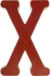 Clairefontaine Grossbuchstabe X Fantasie 5x22x30