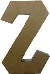 Clairefontaine Grossbuchstabe Z Fantasie 5x22x30