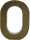 Clairefontaine Zahl 0 gross Fantasie 5x22x30