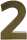 Clairefontaine Zahl 2 gross Fantasie 5x22x30
