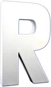 Clairefontaine Buchstabe R 3x13,5x20,5cm