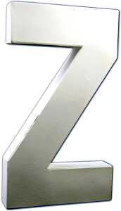 Clairefontaine Buchstabe Z 3x13,5x20,5cm