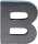 Clairefontaine Buchstabe B 1,5x10,5x12cm