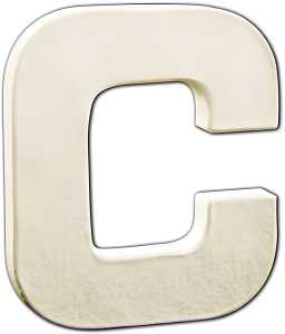 Clairefontaine Buchstabe C 1,5x10,5x12cm