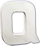 Clairefontaine Buchstabe Q 1,5x10,5x12cm