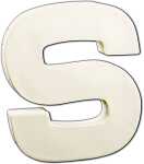 Clairefontaine Buchstabe S 1,5x10,5x12cm