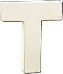 Clairefontaine Buchstabe T 1,5x10,5x12cm