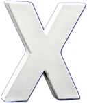 Clairefontaine Buchstabe X 1,5x10,5x12cm