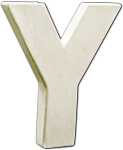 Clairefontaine Buchstabe Y 1,5x10,5x12cm