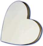 Clairefontaine Herz 1 klein gefüllt 12x12x15