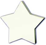 Clairefontaine Stern klein gefüllt 12x12x15