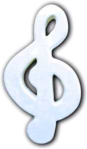 Clairefontaine Symbol Notenschlüssel