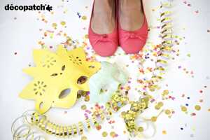 Clairefontaine Maske - Karneval klein - Blume