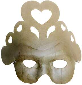 Clairefontaine Maske - Karneval klein - Herz