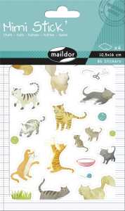 Maildor Pack 4 B. Mimi Stick Katzen