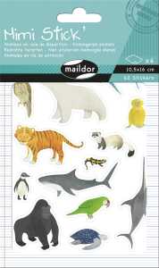 Maildor Pack 4 B. Mimi Stick Bedrohte Tiere