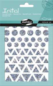 Maildor Initial 4B. Holografiefolie Geometr