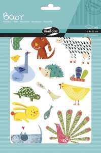 Maildor Baby, 6 Bogen A5 Haustiere