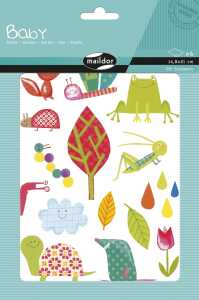 Maildor Baby, 6 Bogen A5 Garten