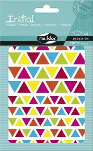 Maildor Initial 4B. Dreiecke bunt