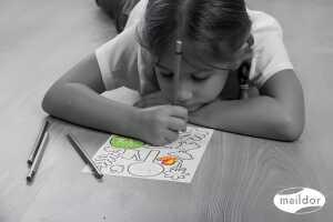 Maildor Color, Sticker 6 Bog A5 Garten