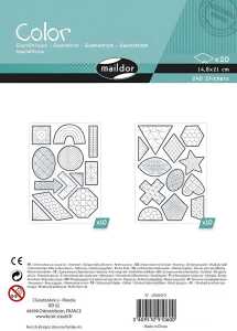 Maildor Color, 20 Bogen A5 Géométriques