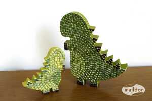 Clairefontaine Mosaiksticker 5cm A5 Grün/Braun