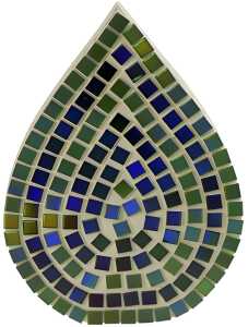 Clairefontaine Mosaiksticker 1cm Pck A5 Blau/Viol