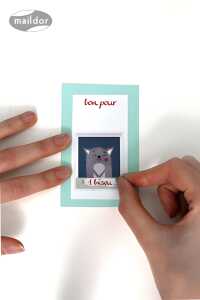 Clairefontaine SecretStick Aufrub 2Bg A6 Polaroid