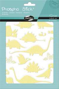 Maildor Phospho Stick 2Bl 14,8x21 Dinosaurier