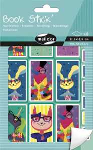 Maildor Book Stick 8 Bl 11,5x18,5 Bildemot