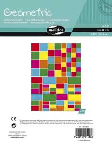 Maildor Geometr. Formen, Quadr./Rechteck