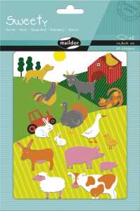 Maildor Sticker, Sweety, Farm, 15.6x23.5cm