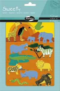 Maildor Sticker,Sweety,Savanne,15.6x23.5cm
