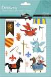 Maildor Sticker,Dreamy,Ritter,15.6x23.6