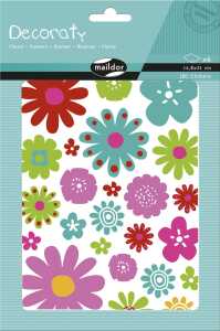 Maildor Decoraty 6 Bogen A5 Blumen