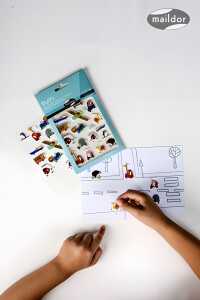 Maildor Puffy Sticker Auto 10,5x16 1Bg