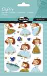 Maildor Puffy Sticker Prinzessin 10,5x16 1Bg