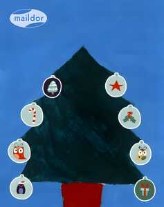 Maildor Decoraty 20 Bg 14,8x21 ChristbKugel