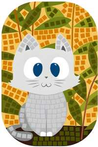 Maildor Square Deco, Katze 3609510920159